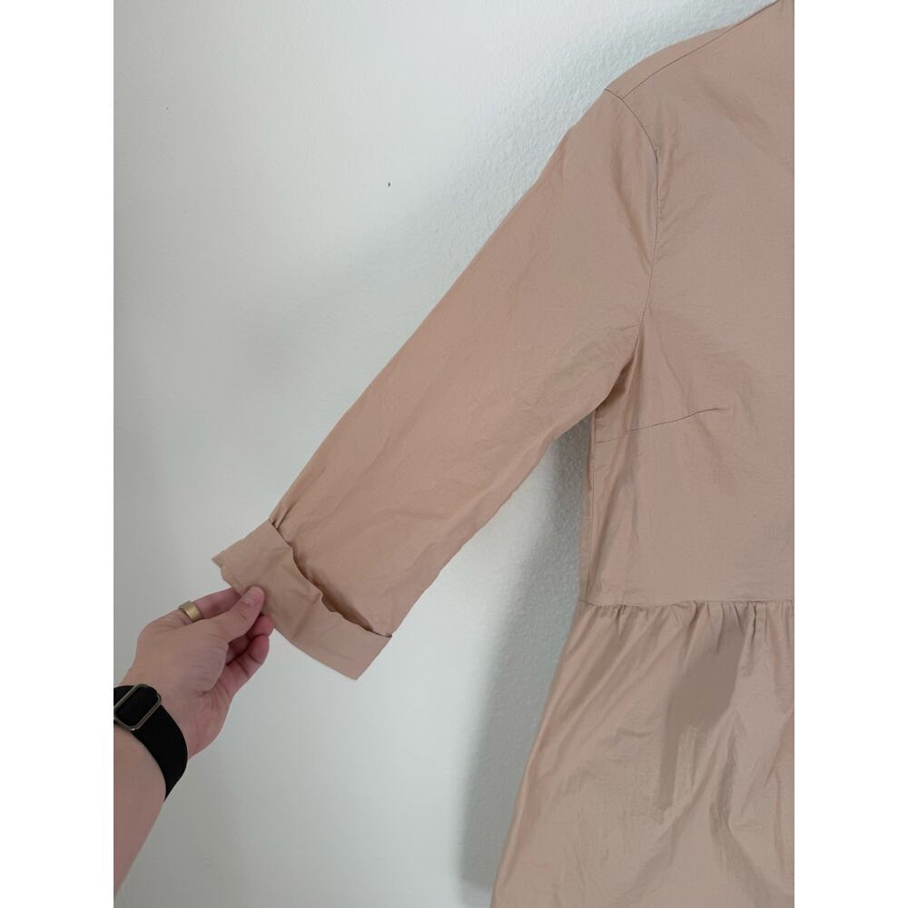 NWOT Tuckernuck Royal Shirt Dress Tan Size Small - Picture 6 of 7